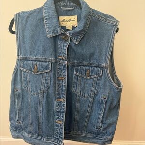 Eddie Bauer Vintage Denim Vest